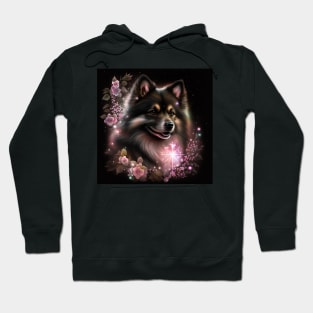 Shimmery Finnish Lapphund Hoodie